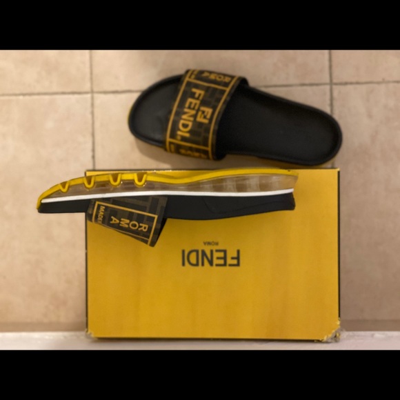 Fendi high flip-flops, purchased four months ago,